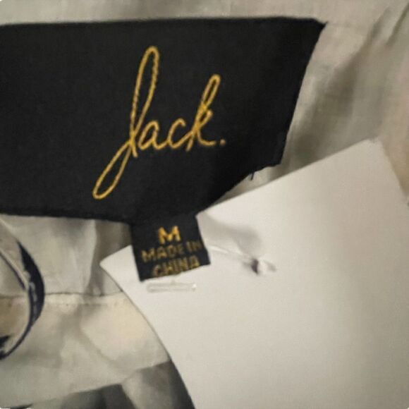 Jack ~ Navy and Cream Dress ~ Fully Lined ~ size M ~ NWT - Picture 6 of 10